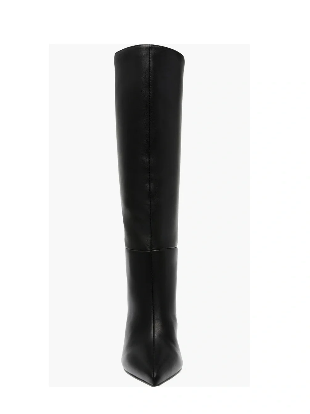Steve Madden Lavan Pointed Toe Knee High Boot Black Leather Women’s 10